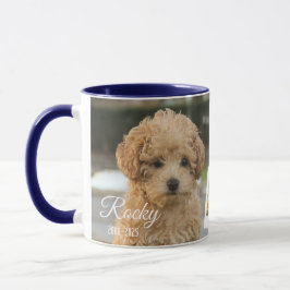 Für immer in unserem Herzen Personalisierte Hausti Tasse