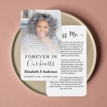 Für immer in unserem Herzensbeerenkkarte Foto