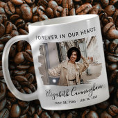 Für immer in unserem Memorial für das benutzerdefi Kaffeetasse