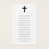 Für immer in unseren Foto-Gedenkkarten (Rückseite)