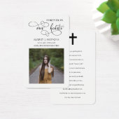 Für immer in unseren Foto-Gedenkkarten (Schreibtisch)