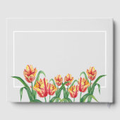 Für immer in unseren Herzen Beerdigung Wasserfarbe Gästebuch (Rückseite)