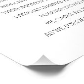 Für immer in unseren Herzen Erinnerung an die Maue Fotodruck (Ecke)