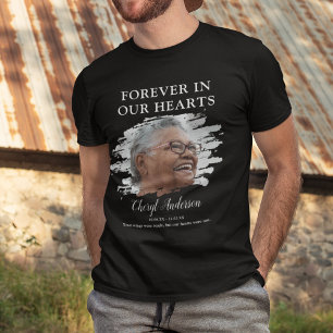 Für immer in unseren Herzen Foto-Erinnerungsshir T-Shirt