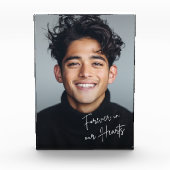 Für immer in unseren Herzen Gedenkstätte Fotoblock (Vorderseite)