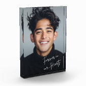 Für immer in unseren Herzen Gedenkstätte Fotoblock (Links)