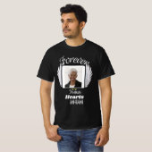 Für immer in unseren Herzen, Gedenkstätte T-Shirt (Vorne ganz)