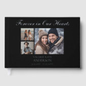 Für immer in unseren Herzen mehrere Fotos Gästebuch (Vorderseite)