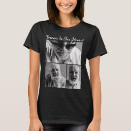 Für immer in unseren Herzen Papa Opa Gedenkstätte T-Shirt