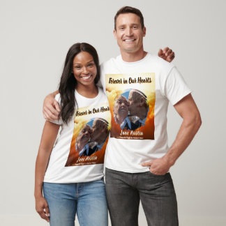 Für immer in unseren Herzen | Personalisiertes Ged T-Shirt