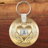 Für immer in unseren Herzen Schlüsselanhänger (Vorderseite)