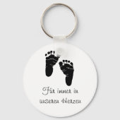 Für immer in unseren Herzen Schlüsselanhänger (Vorderseite)