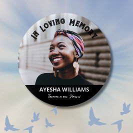 Für immer in unserer Erinnerungsschaltfläche Button