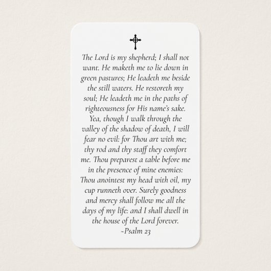 Für immer in unserer Foto-Gedenkkarte (Rückseite)