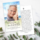 Für immer in unserer Gebetskarte für das Herz Beac