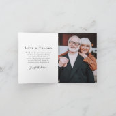 Für immer in unserer Gedenkkarte für Herzklopfen (Innenseite)