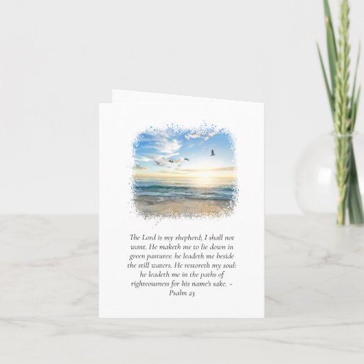 Für immer in unserer Gedenkkarte für Herzklopfen (Rückseite)