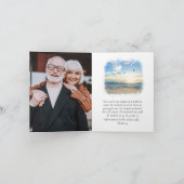 Für immer in unserer Gedenkkarte für Herzklopfen (Innenseite)