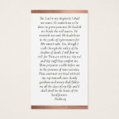 Für immer in unserer Herz-Gedächtniskarte (Rückseite)