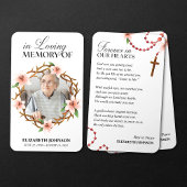 Für immer in unserer Herz-Gedenkkarte Beerdigung G