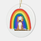 Für immer in unserer Herz-Verzierung Keramikornament (Links)