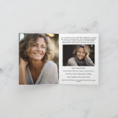 Für immer in unserer Herzensbeerenkkarte Karte (Innenseite)