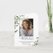 Für immer in unserer Herzensbeerenkkarte Karte (Vorderseite)