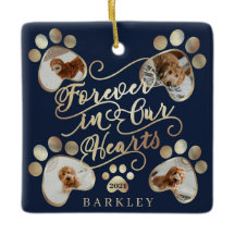 Für immer in unserer Hörpfeife Print Foto Pet Memo