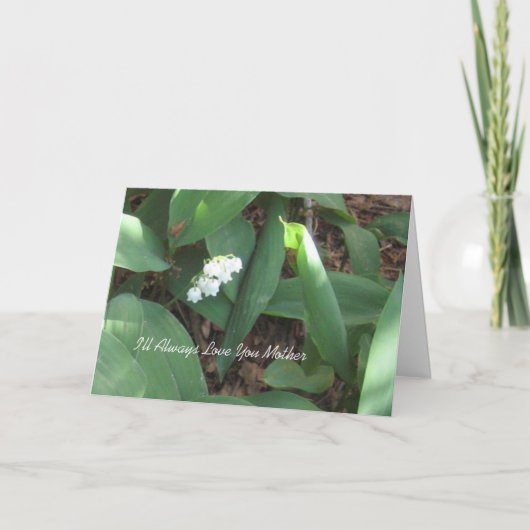 Für immer Karte der Liebe-Mutter Tages (Vorderseite)