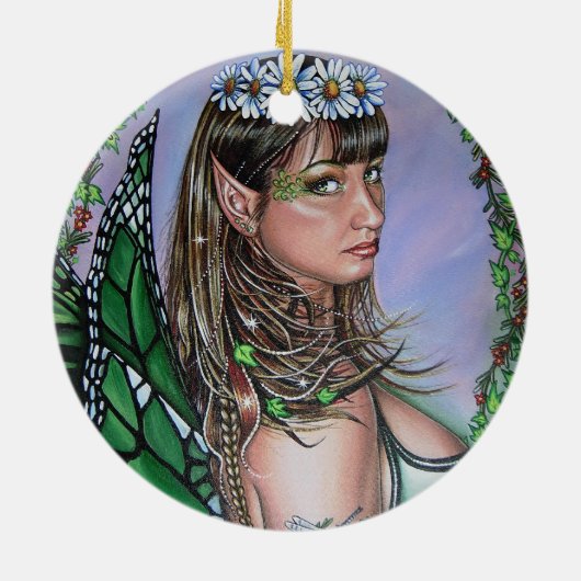 Für immer. keramik ornament (Hinten)