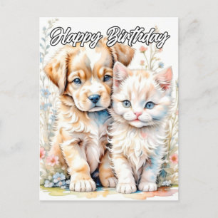 Für immer liebende Freunde Postkarte