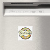 Für immer Litauen Vintages Logo. Magnet (In Situ (Geschirrspüler))