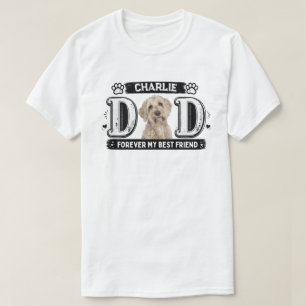 Für immer mein bester Freund Hund Papa Design T-Shirt