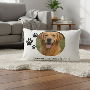 Für immer mein bester Freund Hundedenk-Kissen Lendenkissen