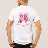 Für immer mein Immer Tri-Blend Shirt (Rückseite)