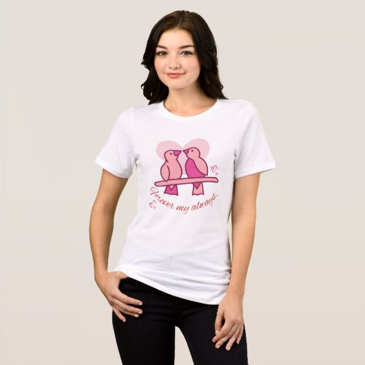 Für immer mein Immer Tri-Blend Shirt (Vorderseite voll)
