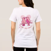 Für immer mein Immer Tri-Blend Shirt (Rückseite)