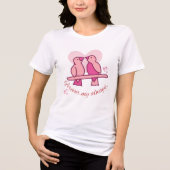 Für immer mein Immer Tri-Blend Shirt (Vorderseite)