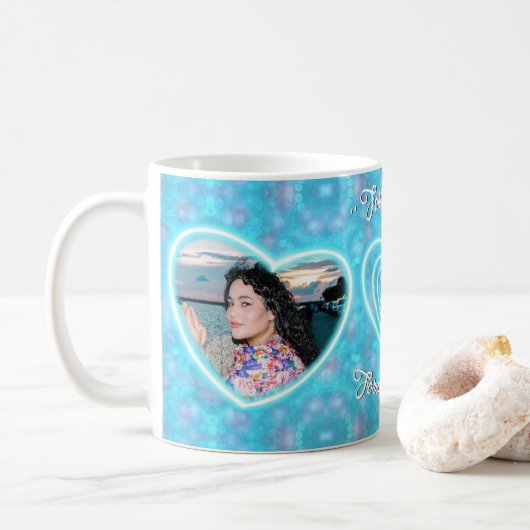 Für immer mein Junge, für immer meine Mutter zusam Kaffeetasse (Mit Donut)