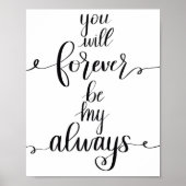 Für immer mein Poster (Vorne)