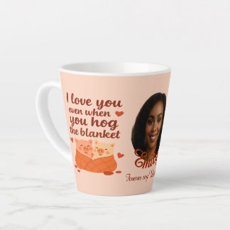 'Für immer mein Valentin' Latte-Mug Milchtasse
