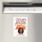 'Für immer mein Valentin' Personalisierter Magnet (In Situ (Geschirrspüler))