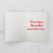 Für immer meine feiertagskarte (Innenseite)