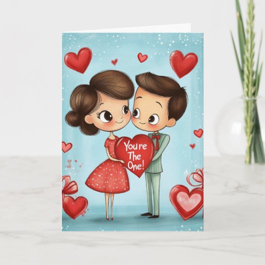 Für immer meine Liebe Feiertagskarte (Vorderseite)