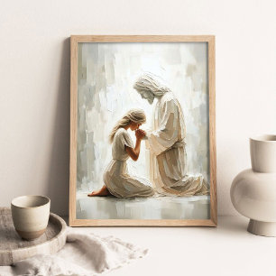 Für immer mit Dir, Christliche Wandkunst, Jesus mi Poster