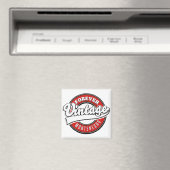 Für immer Montenegro Vintages Logo Magnet (In Situ (Geschirrspüler))