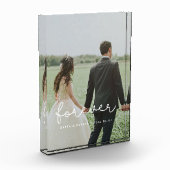 Für immer niedliche whimsical Hochzeit Fotoblock (Links)