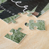 Für immer niedliches whimsical Hochzeit-Foto Puzzle (Seite)