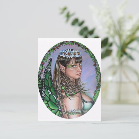 Für immer. postkarte (Stehend Vorderseite)