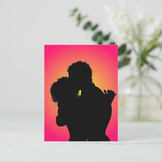 Für immer postkarte (Stehend Vorderseite)